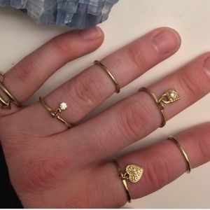 Forever 21 ring set